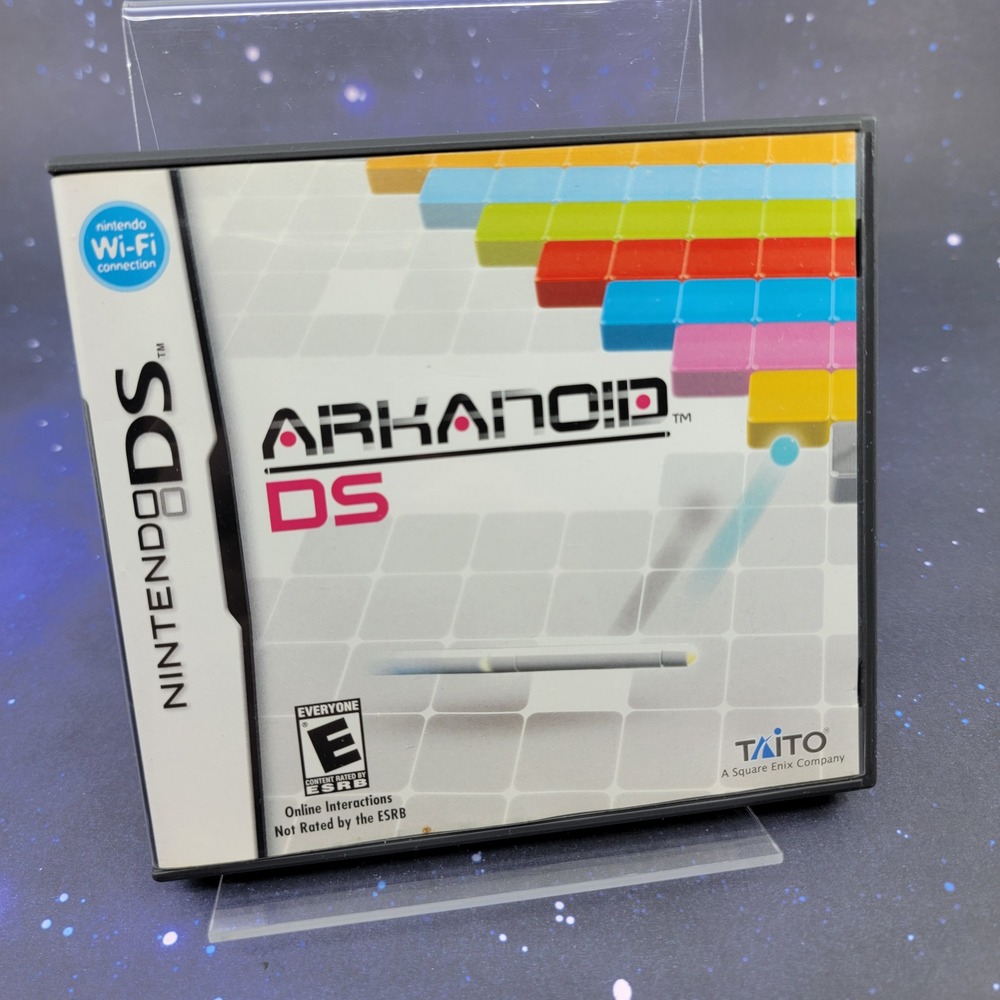 Arkanoid DS Nintendo DS Video Game Square Enix Taito CIB Complete NTR-YAAE-USA